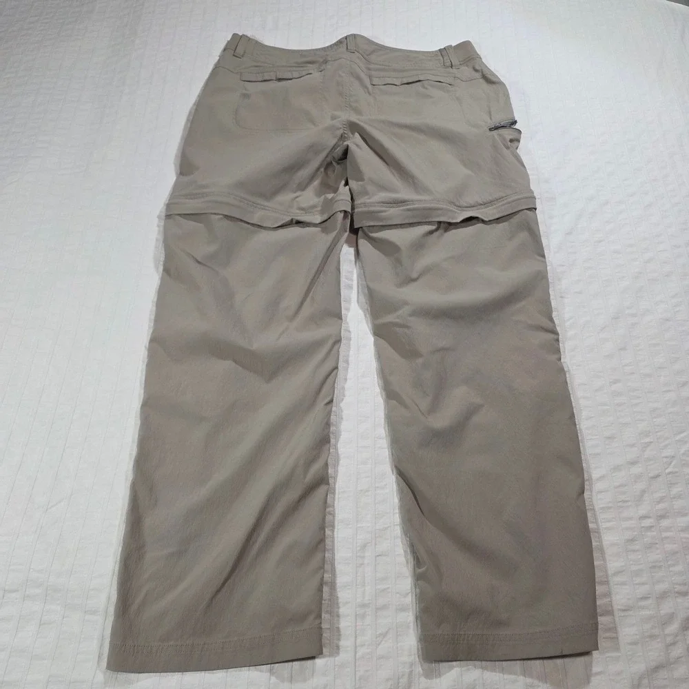 World‎ Wide Sportsman Mens 16 Convertible Cargo Pants Khaki Tan Hiking Fishing